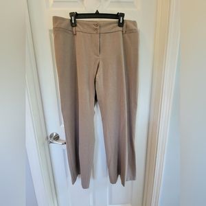 Tan Wide Leg Pants